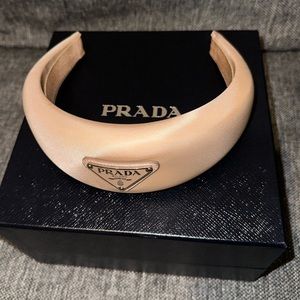 Prada Re-Nylon Tan Headband